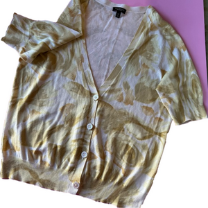 Talbots short sleeve shrug bolero cardigan